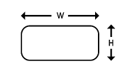 Thermal Transfer Labels, White Label 3" W x 1" H, 8" OD